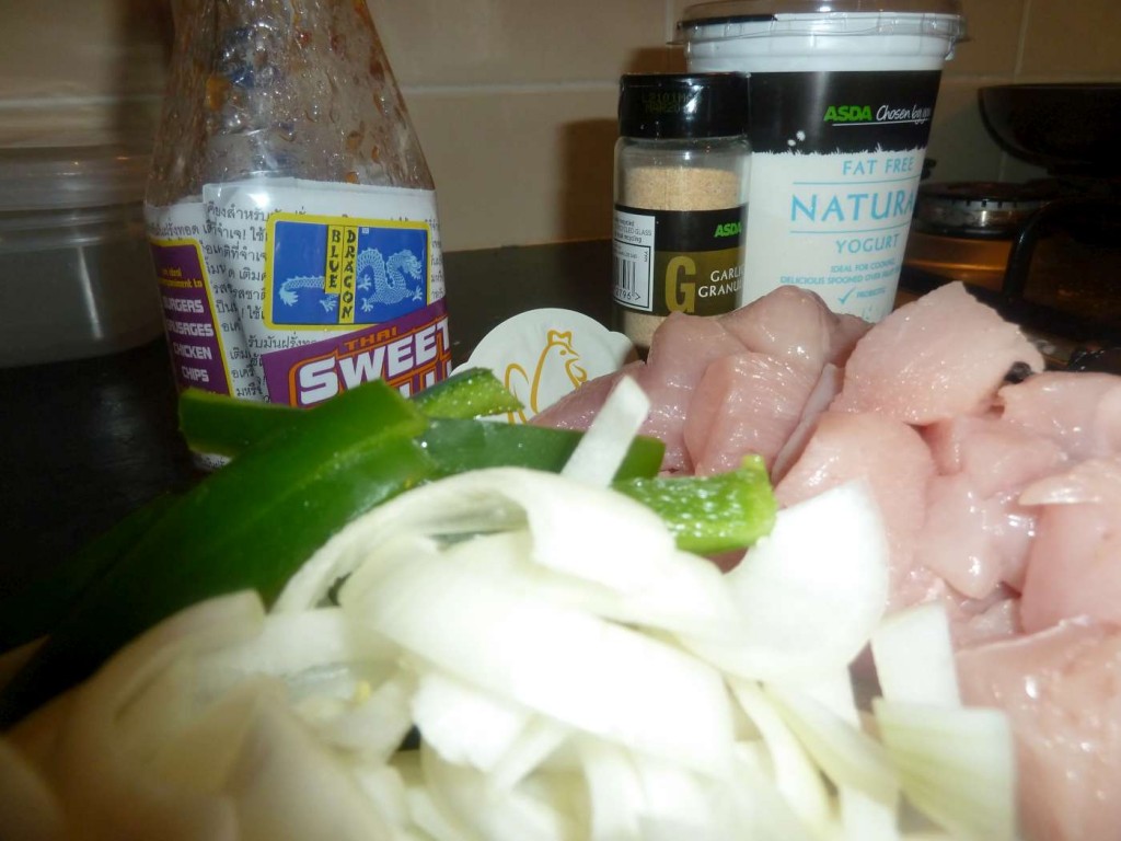 Slimming World: Chicken Kebab on syn-free chips – Queen of Fire