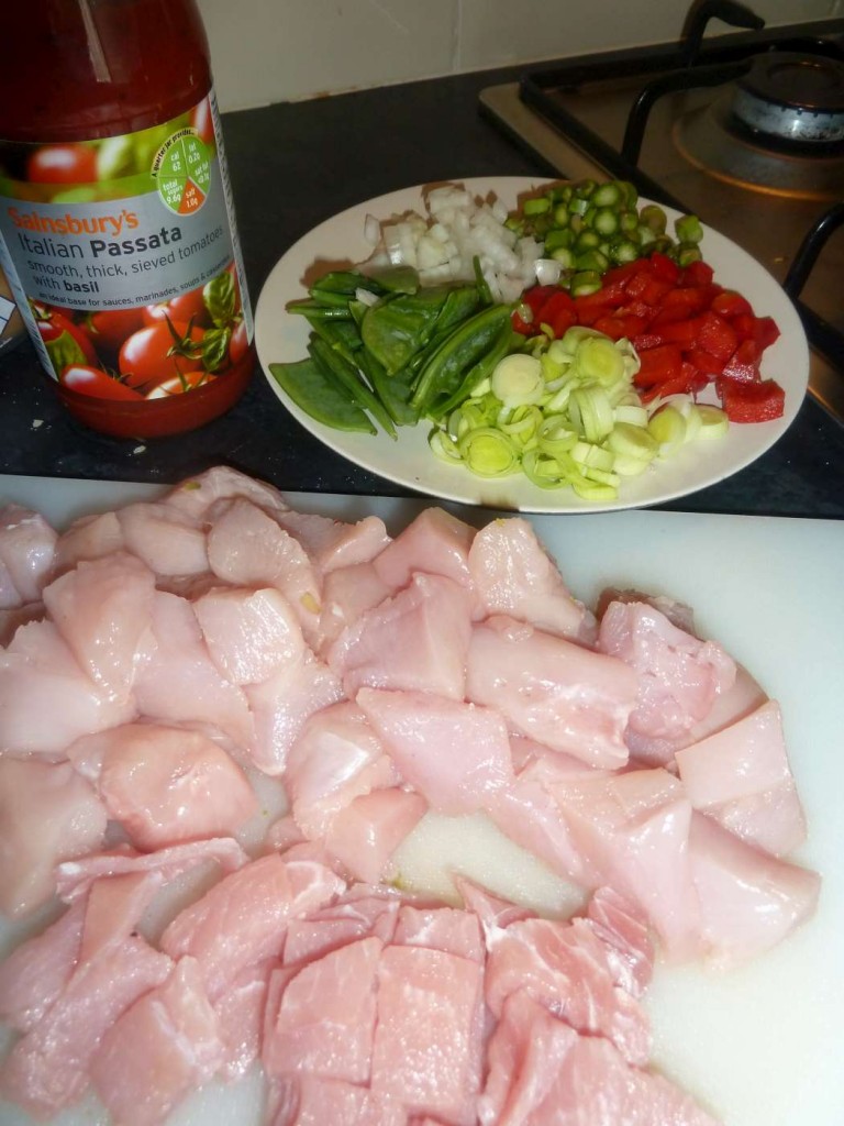 Slimming World: Syn free Chicken and Bacon pasta bake – Queen of Fire