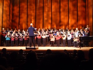 The UNA International choir 