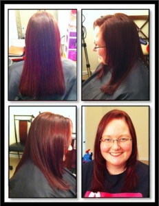Blonde to Red April 2012 (2)